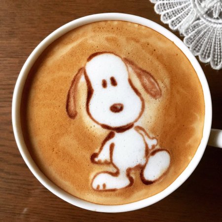 Латте арт Медвежонок