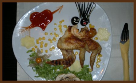 Эротическое оформление блюд