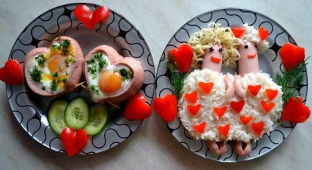 Красивый завтрак для любимого