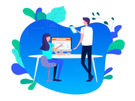 Иллюстрация UX research