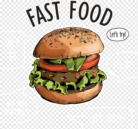 Чизбургер нарисовать