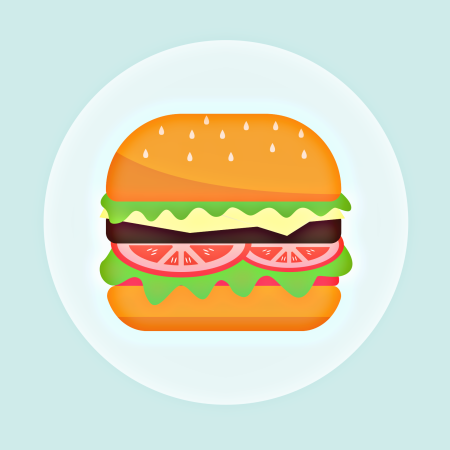 Бургер Векторная Графика