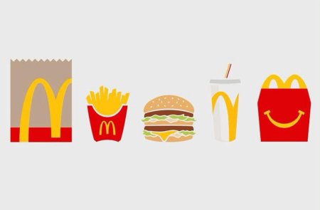 Макдональдс рисунок
