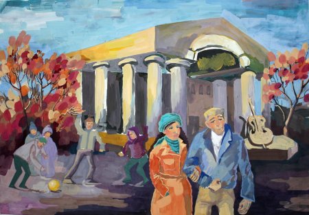 Станковая композиция