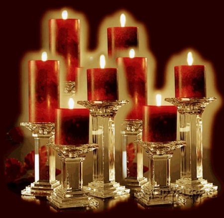 Мерцающие свечи