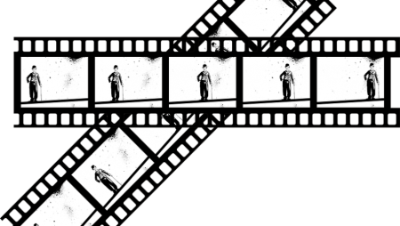 Черно-белые немые киноленты