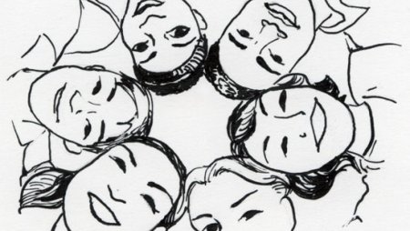 Дружба рисунок карандашом