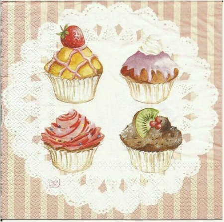 Винтажные пирожные