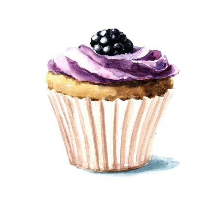 Нарисовать пирожное