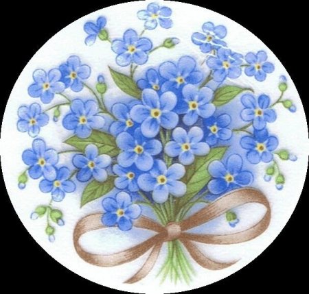 Эмблема незабудки