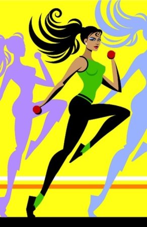 Фитнес картинки для рекламы рисунки