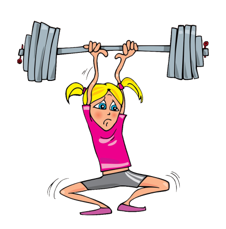 Карикатуры про занятия фитнесом