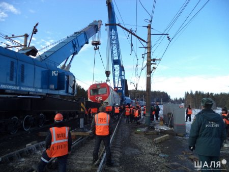 Восстановительный поезд РЖД