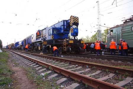 Пассажирский вагон восстановительного поезда