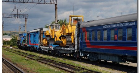 Восстановительного поезда на СКЖД