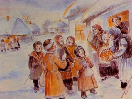 Обряды в древней Руси колядование