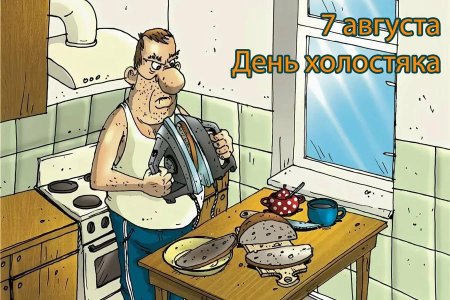 Холостяк карикатура