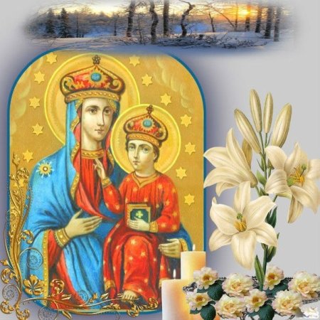 Икона Божией матери: Озерянская (XVI).