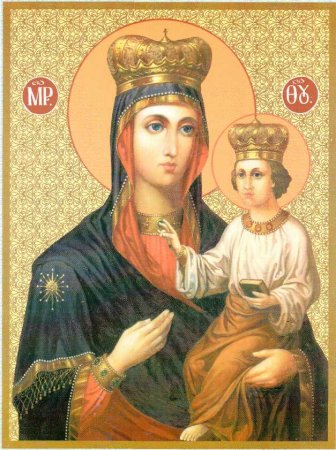 Икона Божией матери: Озерянская (XVI).