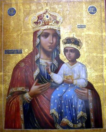 Икона Божией матери: Озерянская (XVI).