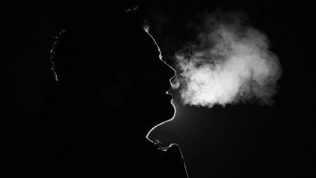 Пар от дыхания арт