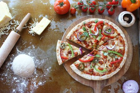 Мексиканский пицца Халяль