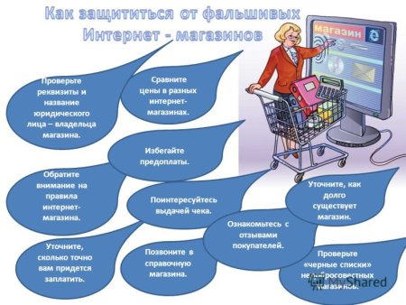 Памятка по покупкам в интернете