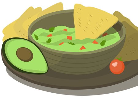 Гуакамоле рисунок