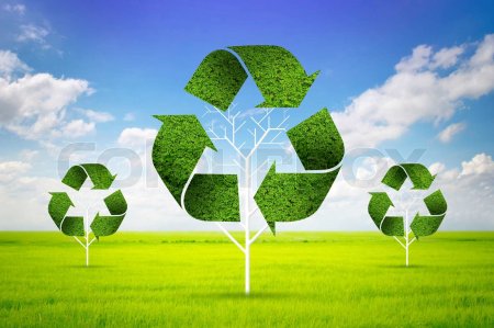 Фон Международный день вторичной переработки.