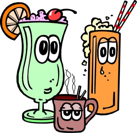 Коктейль мультяшный