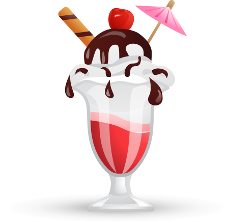 Молочный коктейль вектор