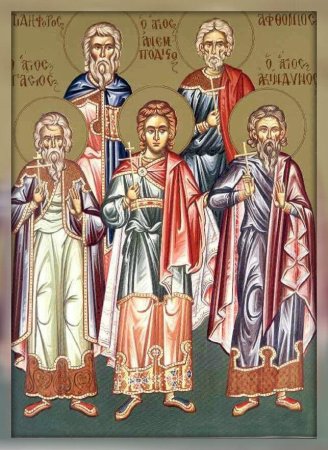 Акиндин Пигасий святые