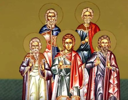 Память святых Акиндина, Пигасия
