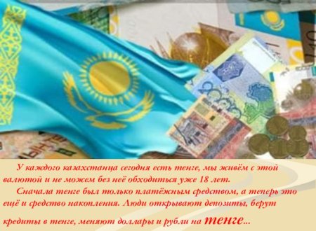 День национальной валюты тенге