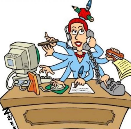 Диспетчер карикатура