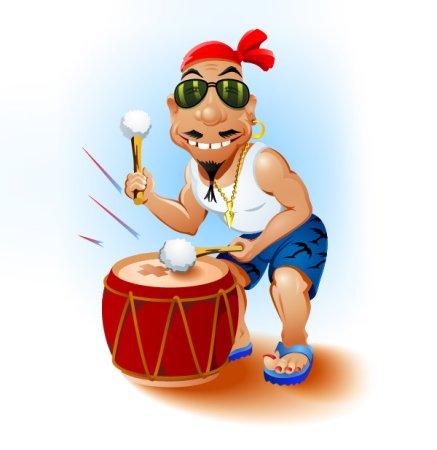 Веселый барабанщик