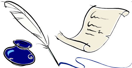 Перо и лист