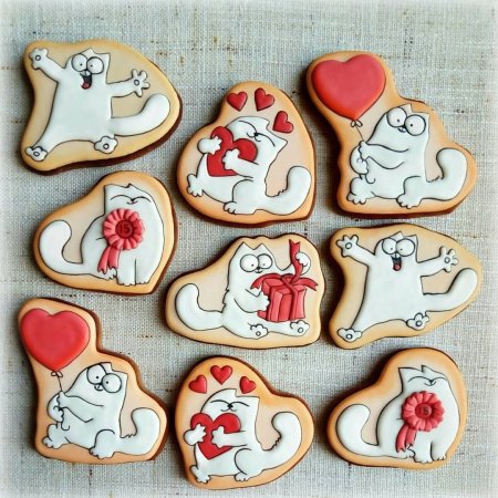 Пряник «котик»