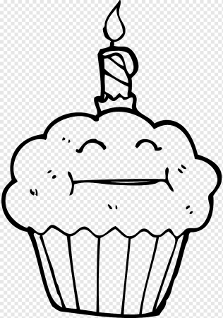 Торт чб нарисованный