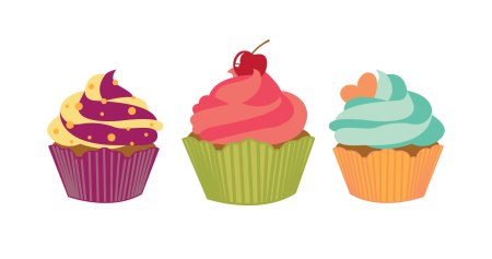 Пирожное рисунок без фона