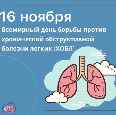Всемирный день борьбы с хронической обструктивной болезнью легких