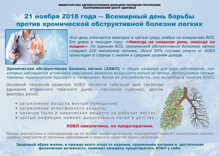 Профилактика ХОБЛ памятка
