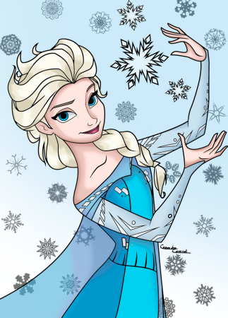 Рисуночки Эльзы