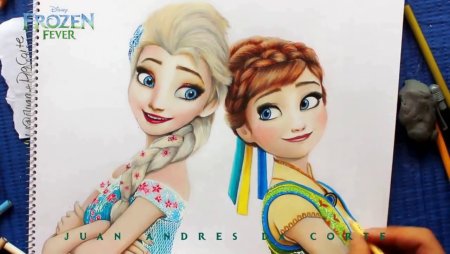 Портрет Эльзы и Анны