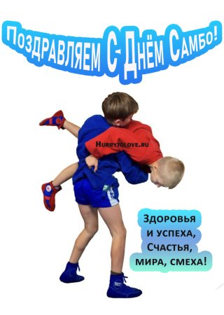 С днем самбо поздравление