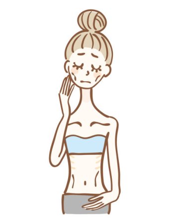 Анорексия вектор