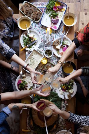 Еда для посиделок с друзьями