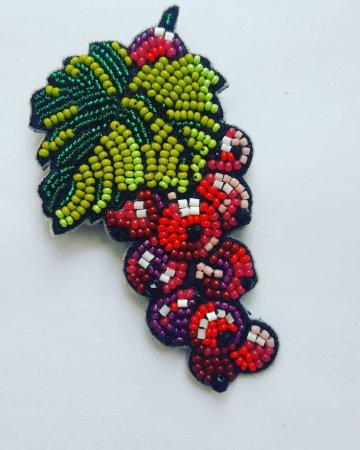 Вышивка бисером броши