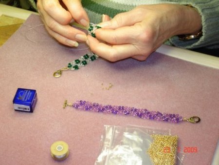 Бисероплетение процесс