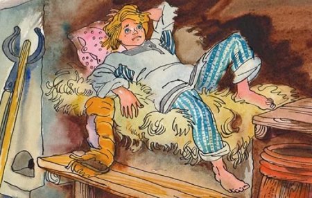 Сивка бурка Иван на печи